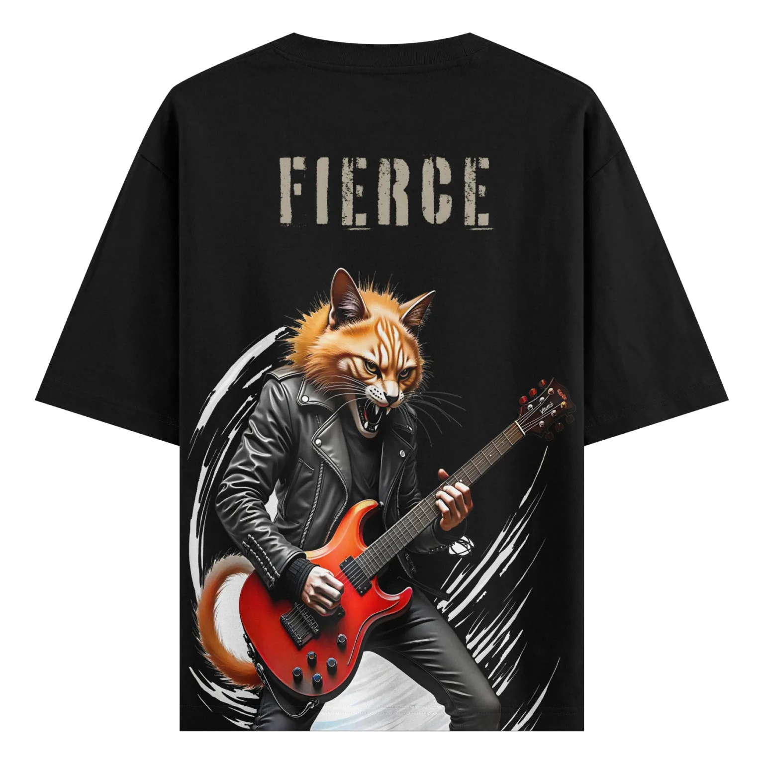 AiryTrend Fierce Rockstar Oversized T-Shirt