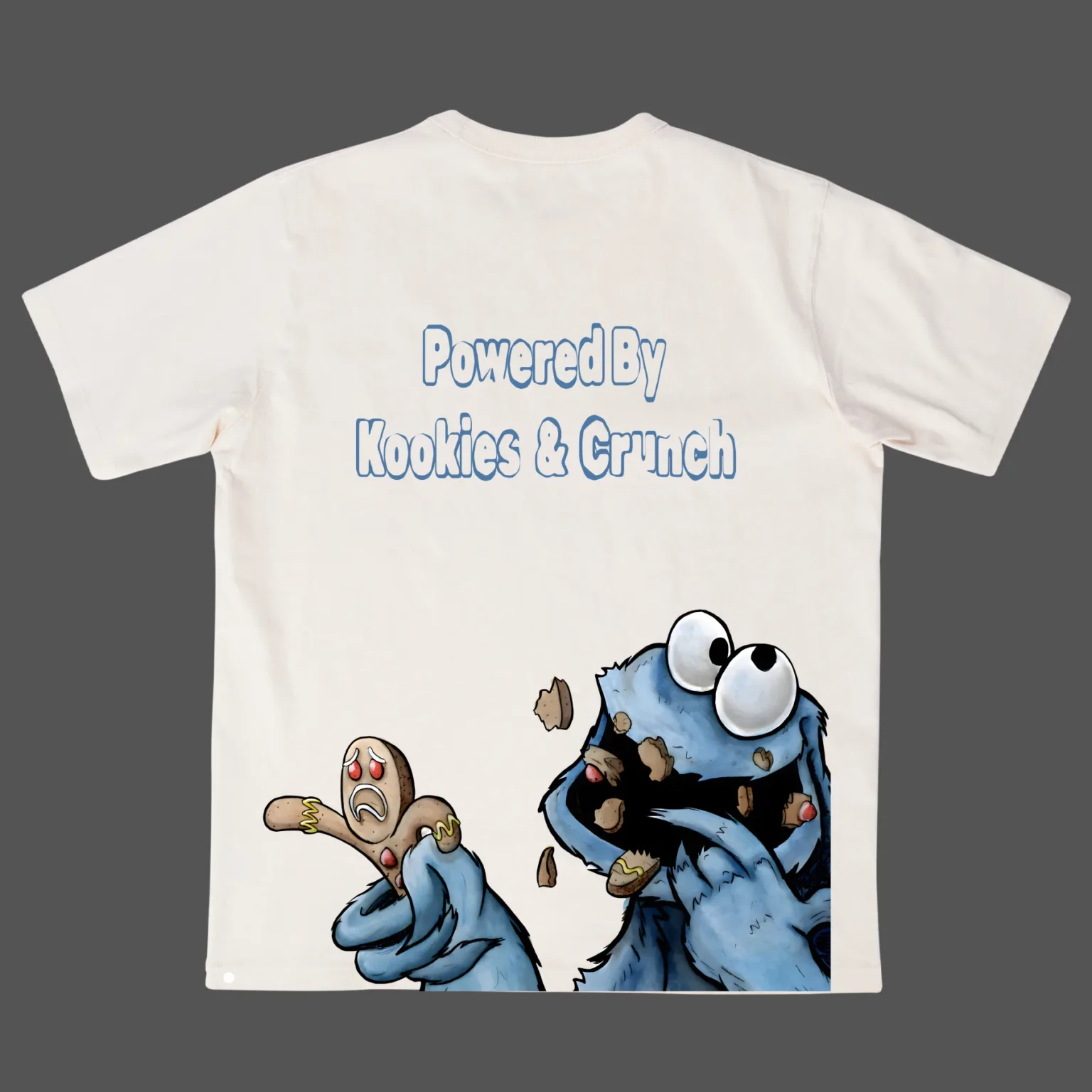 AiryTrend "Kookies & Crunch" Oversized T-Shirt | Streetwear