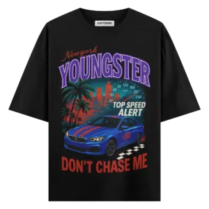 Youngster Oversized Graphic T-Shirt – Fast Life Streetwear | AiryTrend